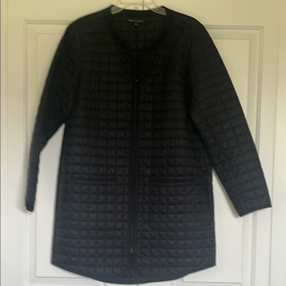 Athleta Black Quilted Grandview Jacket. Large